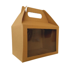 Box luch grande con ventana 22 x 14 x 15 cm. 50 Pzs. - Imagen 4