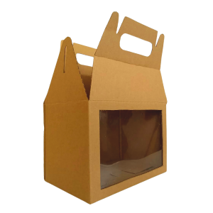 Box luch grande con ventana 22 x 14 x 15 cm. 50 Pzs. - Imagen 2
