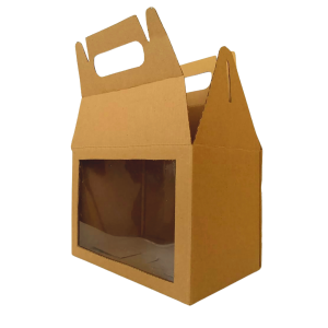 Box luch grande con ventana 22 x 14 x 15 cm. 50 Pzs. - Imagen 3