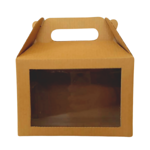 Box lunch chica con ventana de 15 x 9.5 x 9.5 cm. 50 Pzs.