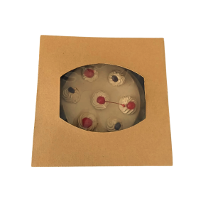 Caja pastelera kraft 25 x 25 x 15 cm. 50 Pzs. - Imagen 4