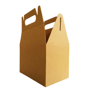 Box lunch Kraft grande de 22 x 14 x 15 cm. 50 Pzs. - Imagen 3