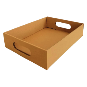 Charola Kraft para alimentos de 30 x 23 x 7 cm. 50 Pzs. - Imagen 4