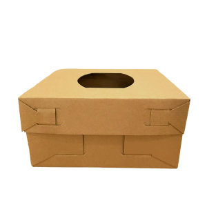 Caja kraft pastelera base - tapa de 30 x 30 x 15 cm. 50 Pzs. - Imagen 3