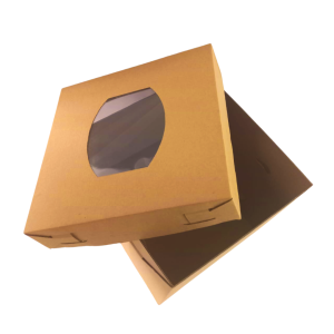 Caja pastelera kraft base-tapa de 30 x 30 x 30 cm. 30 Pzs. - Imagen 3