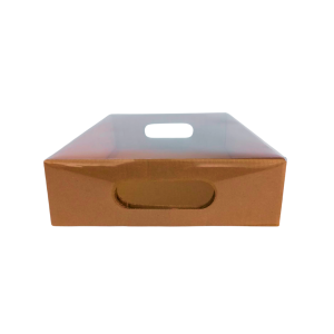 Charola con tapa de acetato de 30 x 23 x 7 cm. 50 Pzs. - Imagen 3