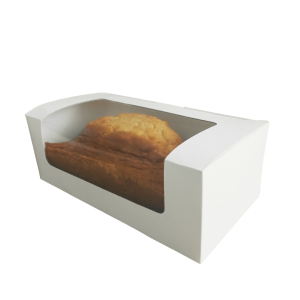 Caja para panque 25 x 13 x 9  cm. 50 Pzs.