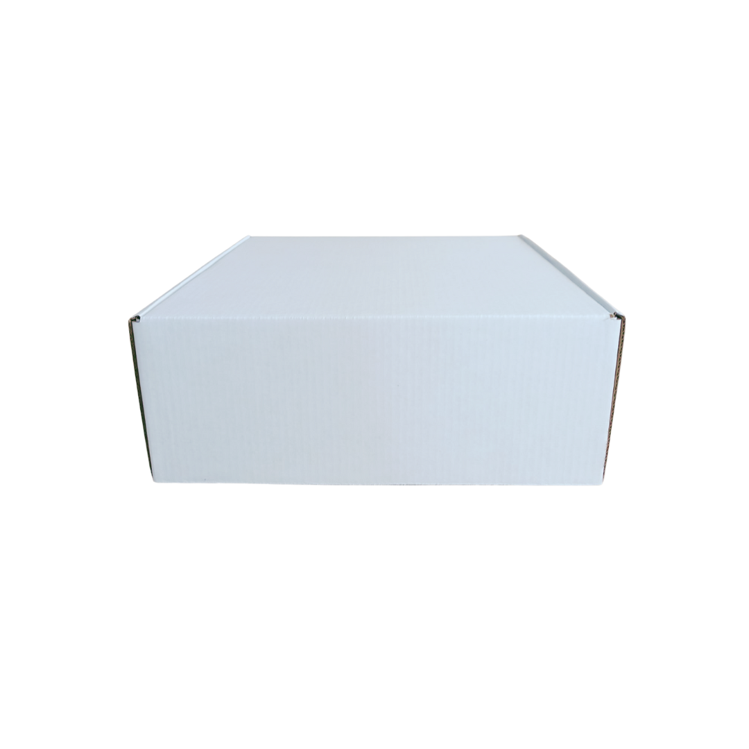 Caja Blanca 25 x 25 x 10 cm. 50 Pzs.