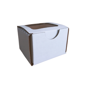 Caja Blanca con ventana 10 x 9 x 8 cm. 50 Pzs. - Imagen 2