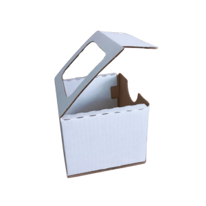 Caja Blanca con ventana 10 x 9 x 8 cm. 50 Pzs. - Imagen 4