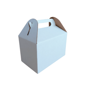 Box lunch Blanca chica de 15 x 9.5 x 9.5 cm. 50 Pzs. - Imagen 2