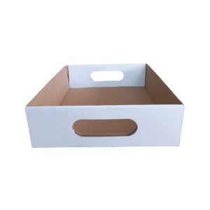 Charola Blanca para alimentos de 30 x 23 x 7 cm. 50 Pzs. - Imagen 2