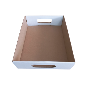 Charola Blanca para alimentos de 30 x 23 x 7 cm. 50 Pzs. - Imagen 3