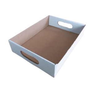 Charola Blanca para alimentos de 30 x 23 x 7 cm. 50 Pzs. - Imagen 4