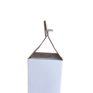 Caja Blanca para botella con ventana de 9.5 x 9.5 x 40 cm. 50 Pzs. - Imagen 4