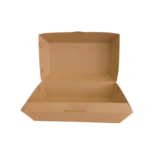 Empaque caple kraft para doble hamburguesa de 20 x 10 x 10 cm. 50 Pzs. - Imagen 3