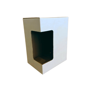 Caja para taza blanca de 12 x 9 x 16 cm. 50 Pzs.