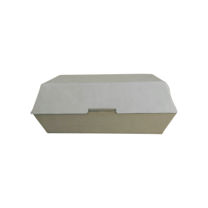 Empaque blanco para doble hamburguesa de 20 x 10 x 10 cm. 50 Pzs. - Imagen 4