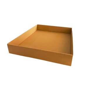 Charola Jumbo Kraft de 50 x 40 x 7 cm. 50 Pzs. - Imagen 2