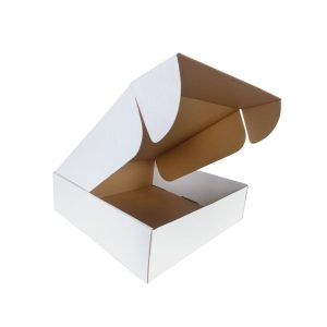 Caja blanca cuadrada para presentación 30 x 30 x 12 cm. 50 Pzs. - Imagen 3