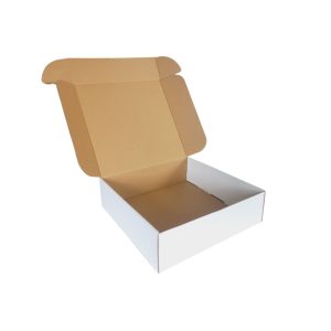 Caja blanca cuadrada para presentación 30 x 30 x 12 cm. 50 Pzs. - Imagen 4