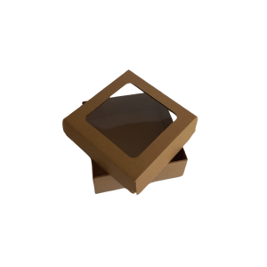 Caja con tapa cuadrada y de corazón