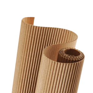 Rollo de papel corrugado